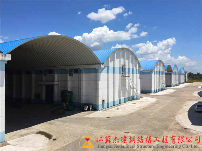 遼寧中央儲(chǔ)備糧雙遼直屬庫機(jī)械罩棚